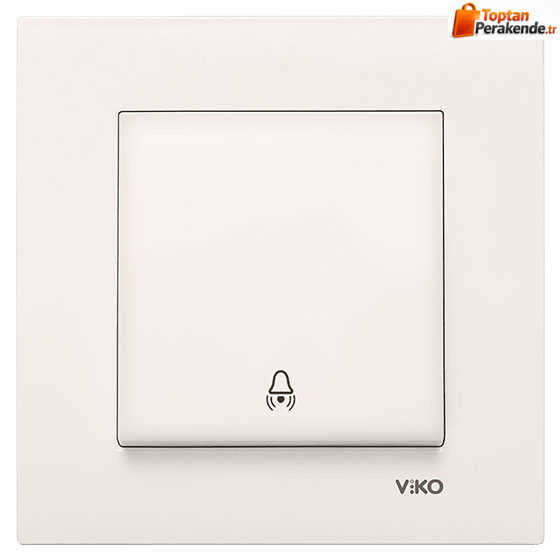 Viko Karre/Meridian Krem Zil Anahtarı Mekanizma (Çerçeve Hariç) 90967206